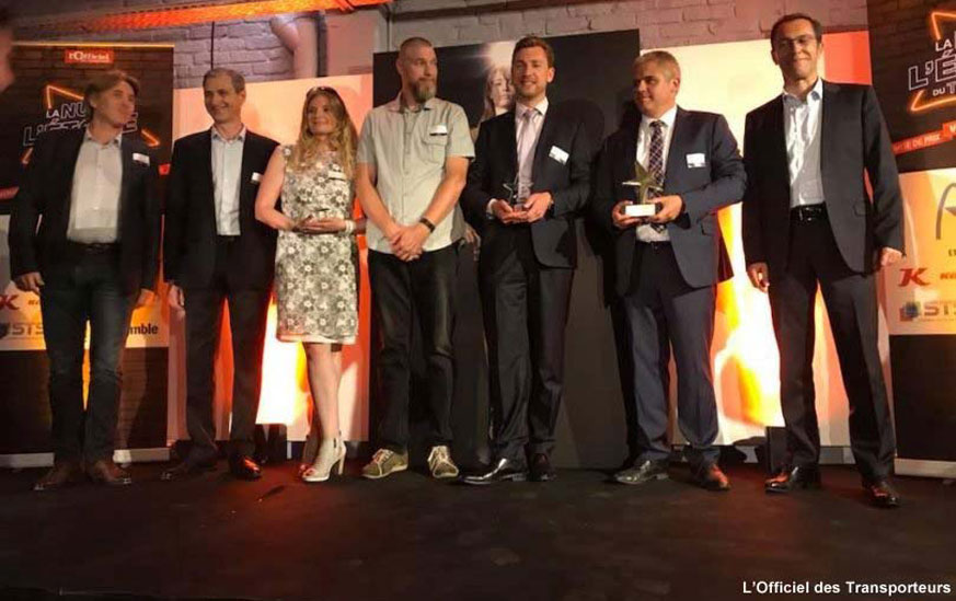 A l’honneur : Trois entreprises adhérentes FNTR primées à la Nuit des Etoiles du Transport 2018