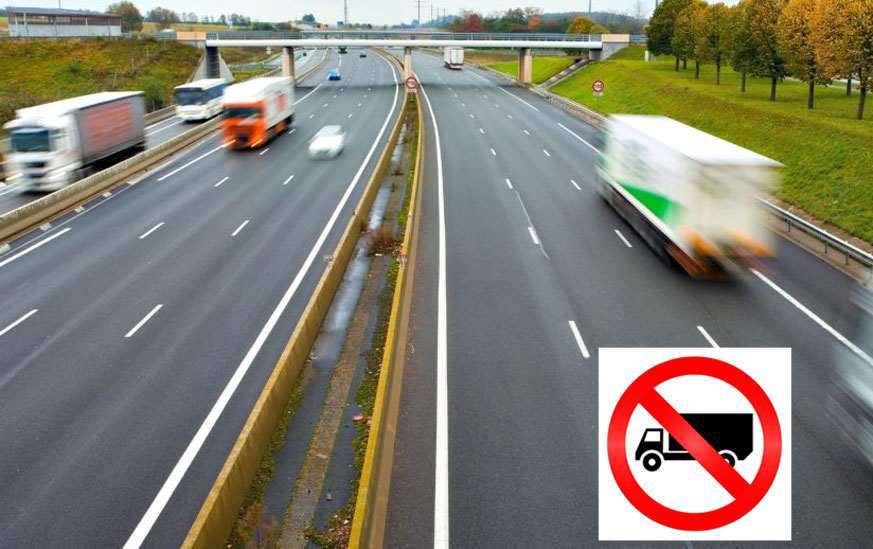 Interdictions complémentaires de circulation des véhicules de transport de marchandises en 2019