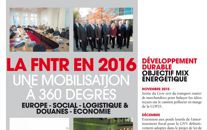 Rapport d'activité FNTR 2016