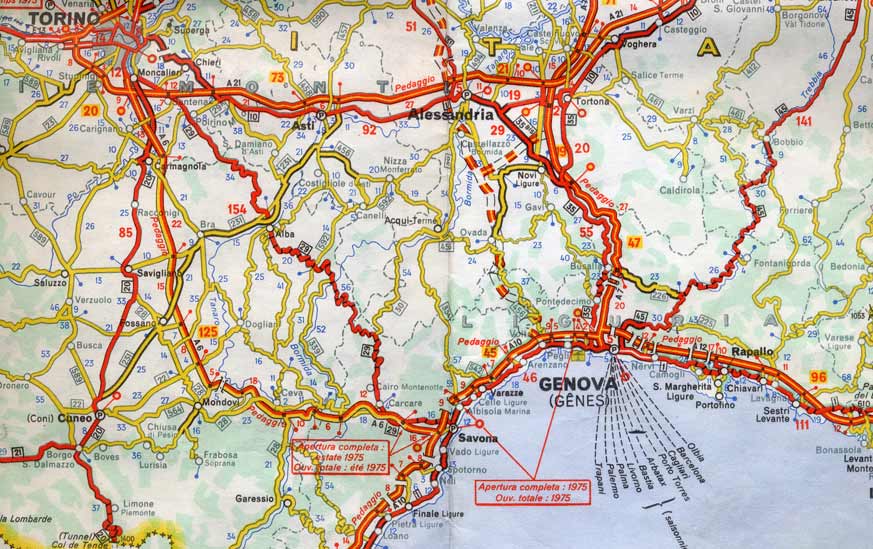 Italie : fermeture de l'A26 entre Gênes et Alessendrie
