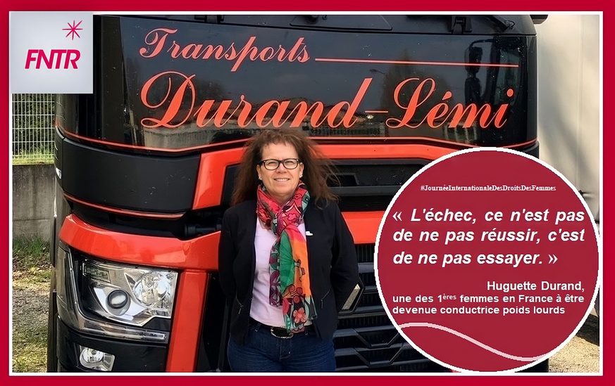 Huguette Durand, la route au féminin