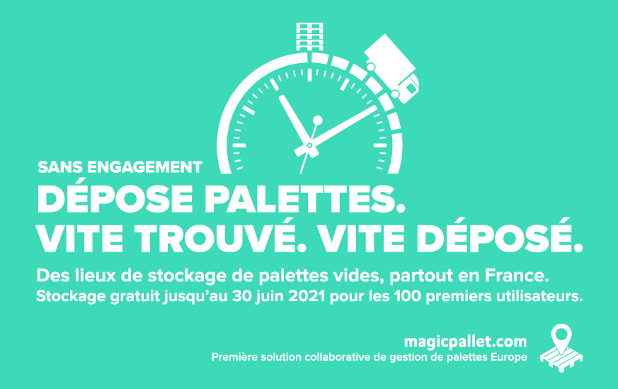 Dépose palettes : la solution pour vos palettes vides !