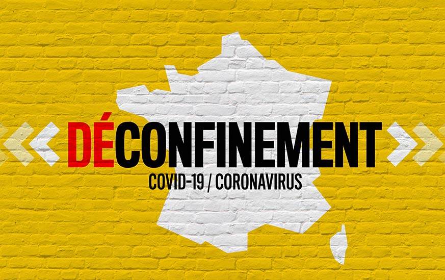 Le décret fixant les conditions du déconfinement progressif est publié au Journal Officiel