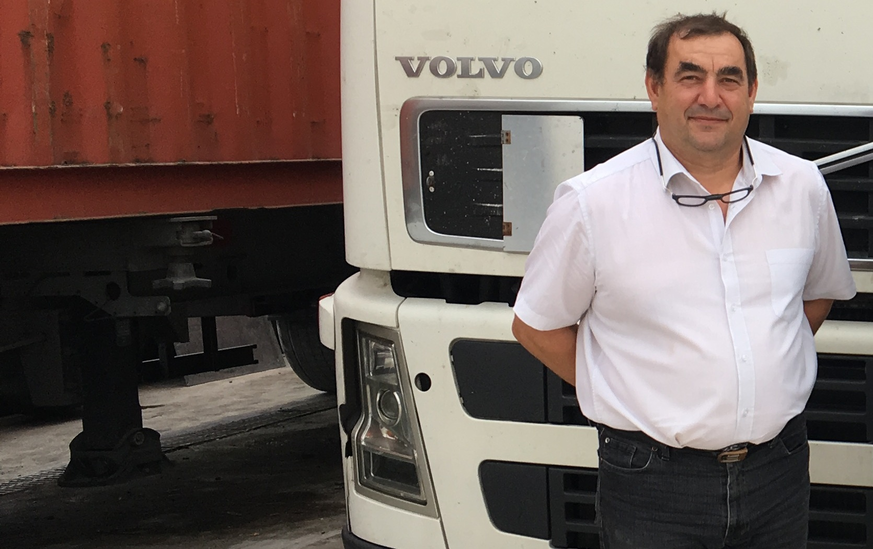 Interview de Claude Roux, transporteur routier et candidat aux élections départementales de juin 2021