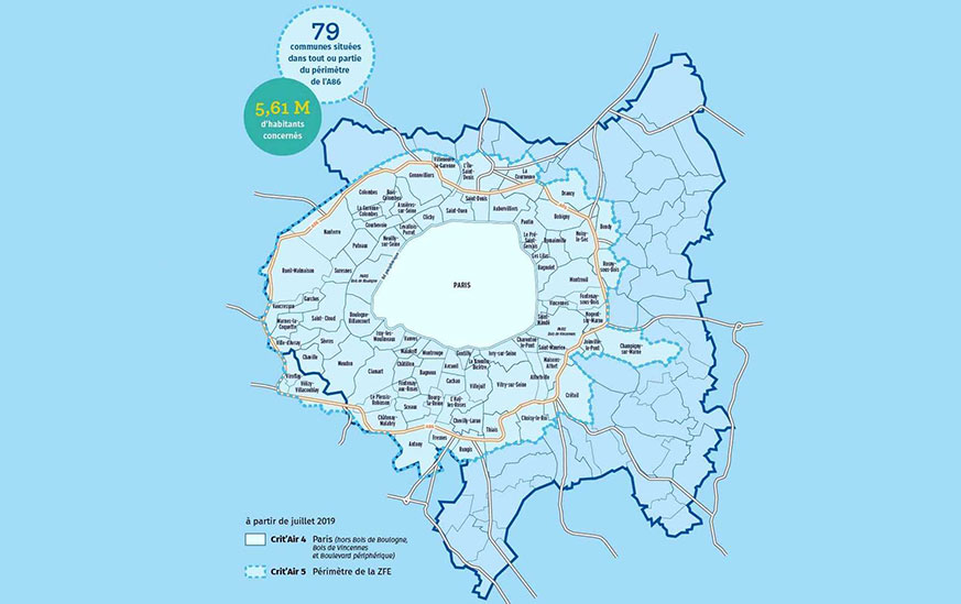 Nouvelle étape pour la ZFE du Grand Paris