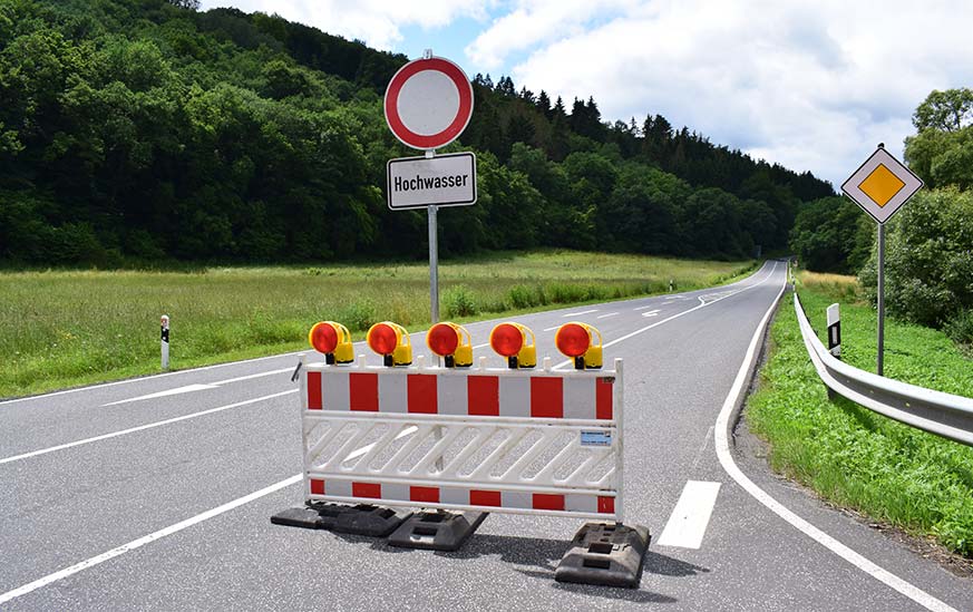 Inondations en Allemagne : dérogations temporaires au temps de conduite et de repos