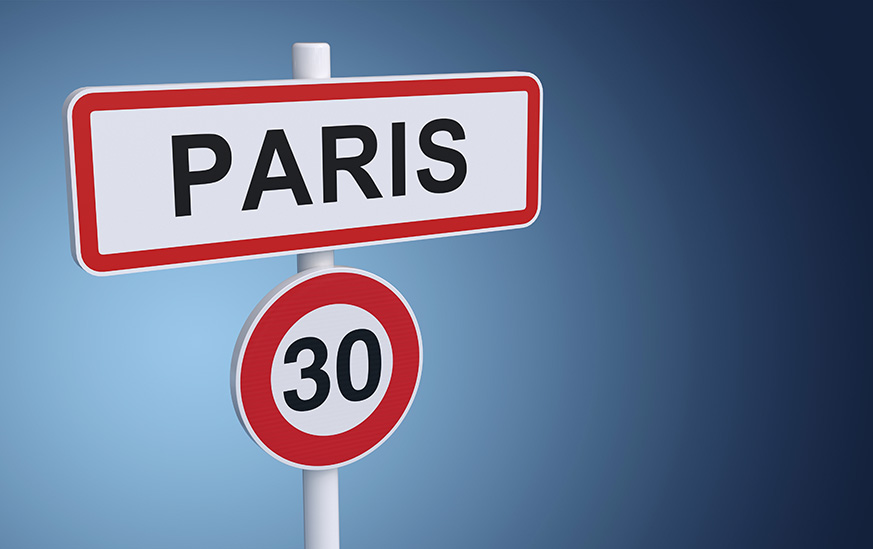 Paris : vers une limitation à 30 km/h à partir de fin août 2021