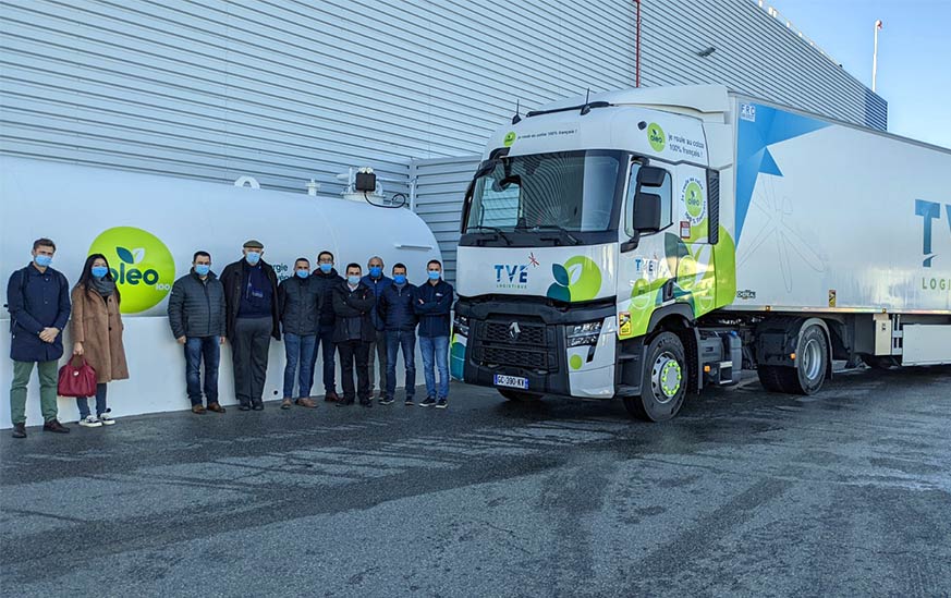 Face à l’urgence climatique, TVE Logistique a fait le choix d’une énergie 100 % colza français