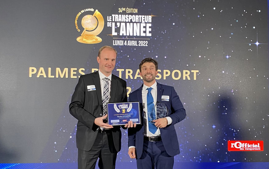Interview de Nicolas Guyamier, élu Transporteur de l’année 2022