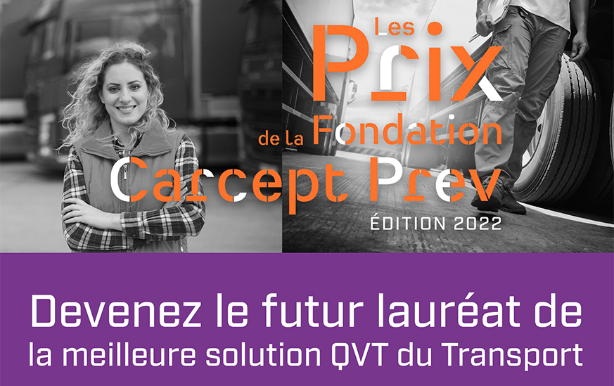 J-7 avant clôture de l’appel à candidatures des Prix de la Fondation Carcept Prev 2022