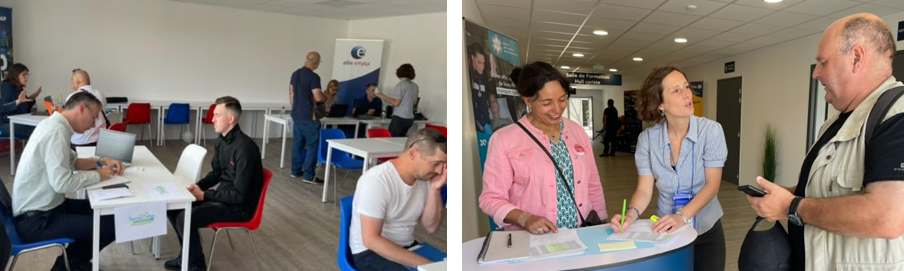 retour en images sur la session de recrutement secteur d'Amiens