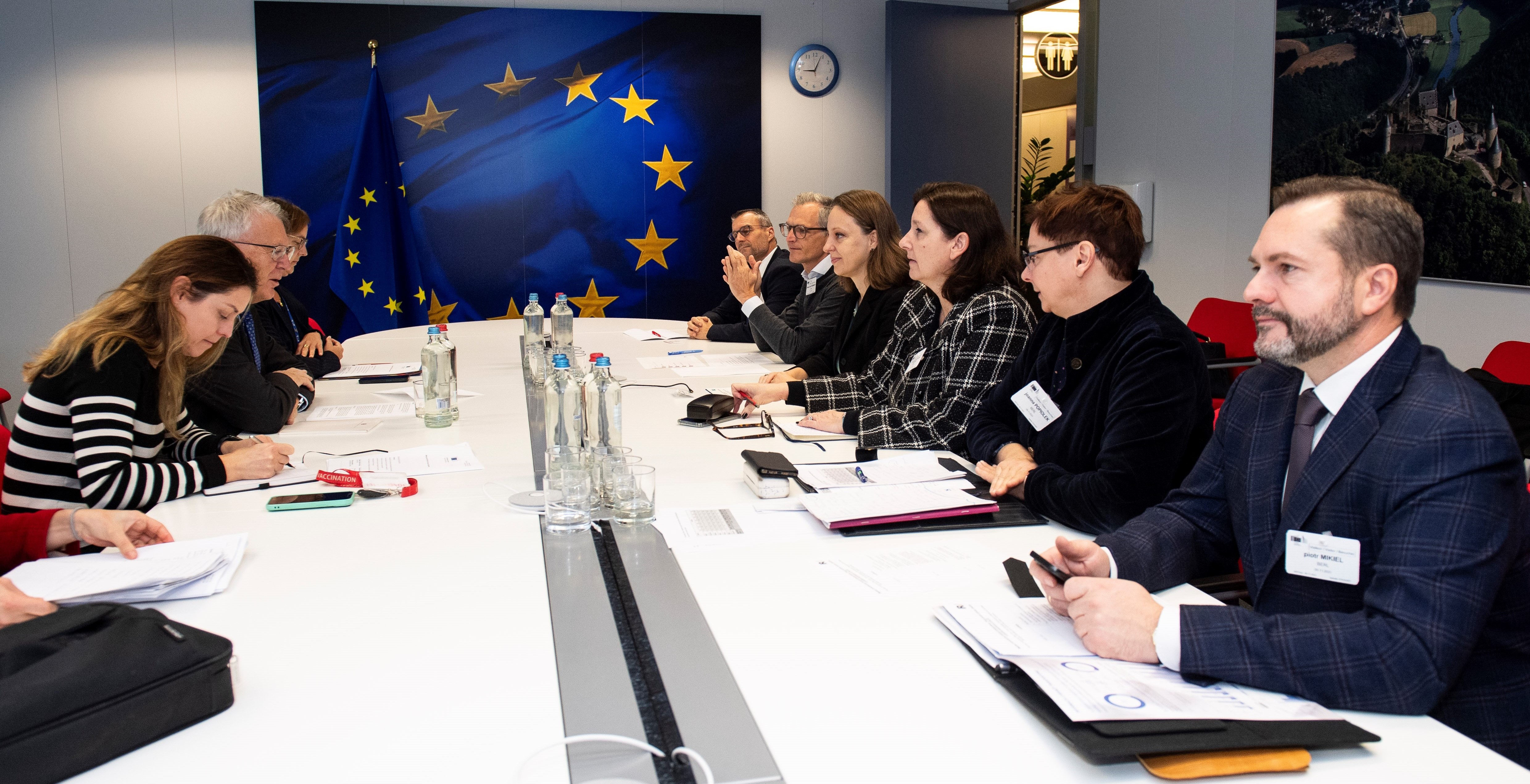 rencontre avec le commissaire européen en charge de l’emploi et des droits sociaux