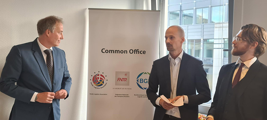 Inauguration du bureau FNTR à Bruxelles