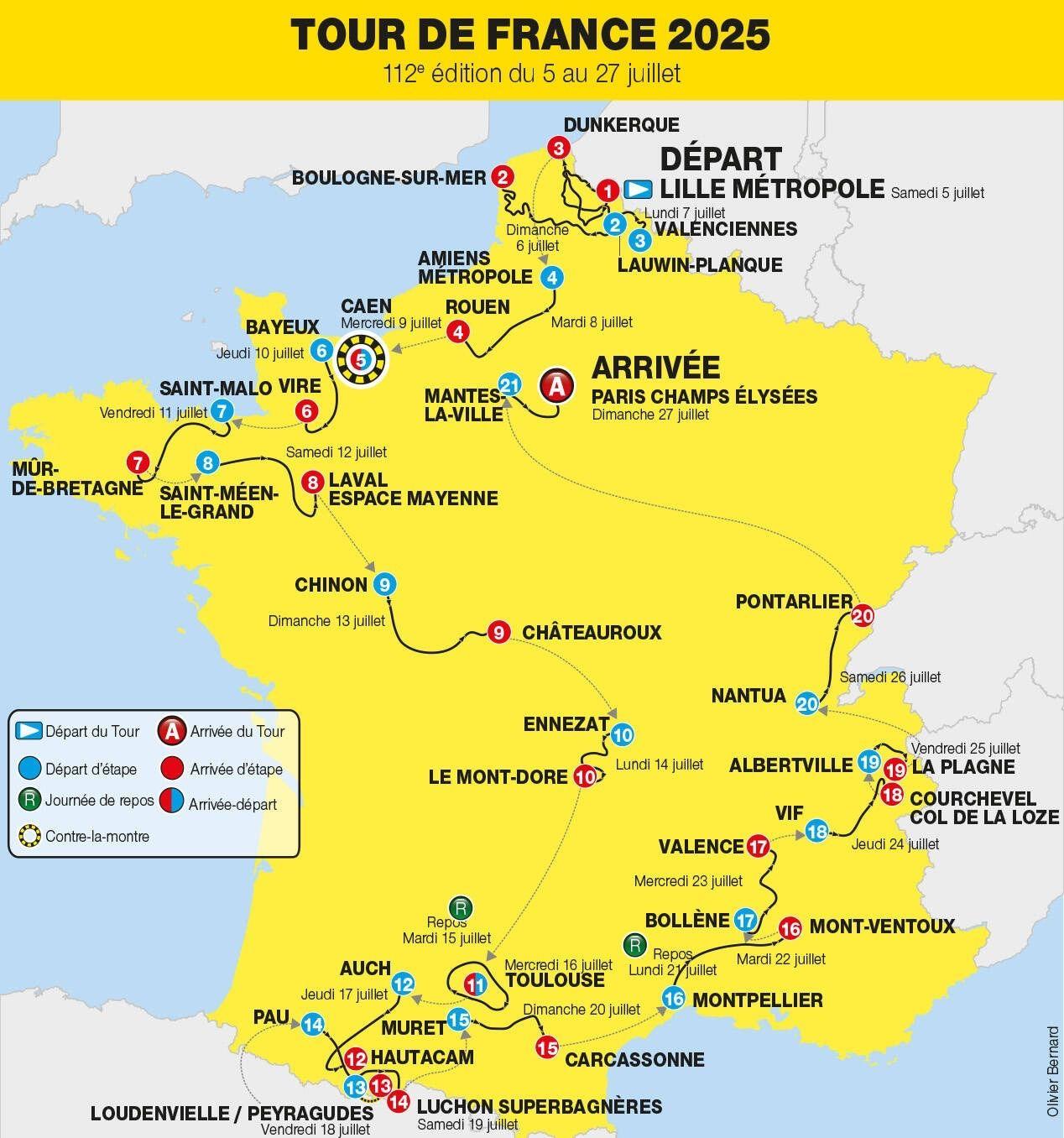 TDF Carte